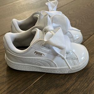 Puma patent leather shoes